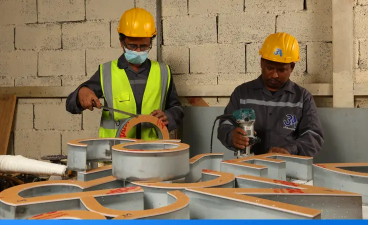 External and Internal Signages